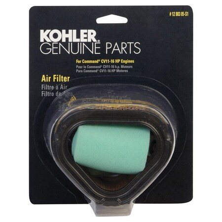 Arnold Kohler Small Engine Air Filter For CV11-16 12 883 05-S1